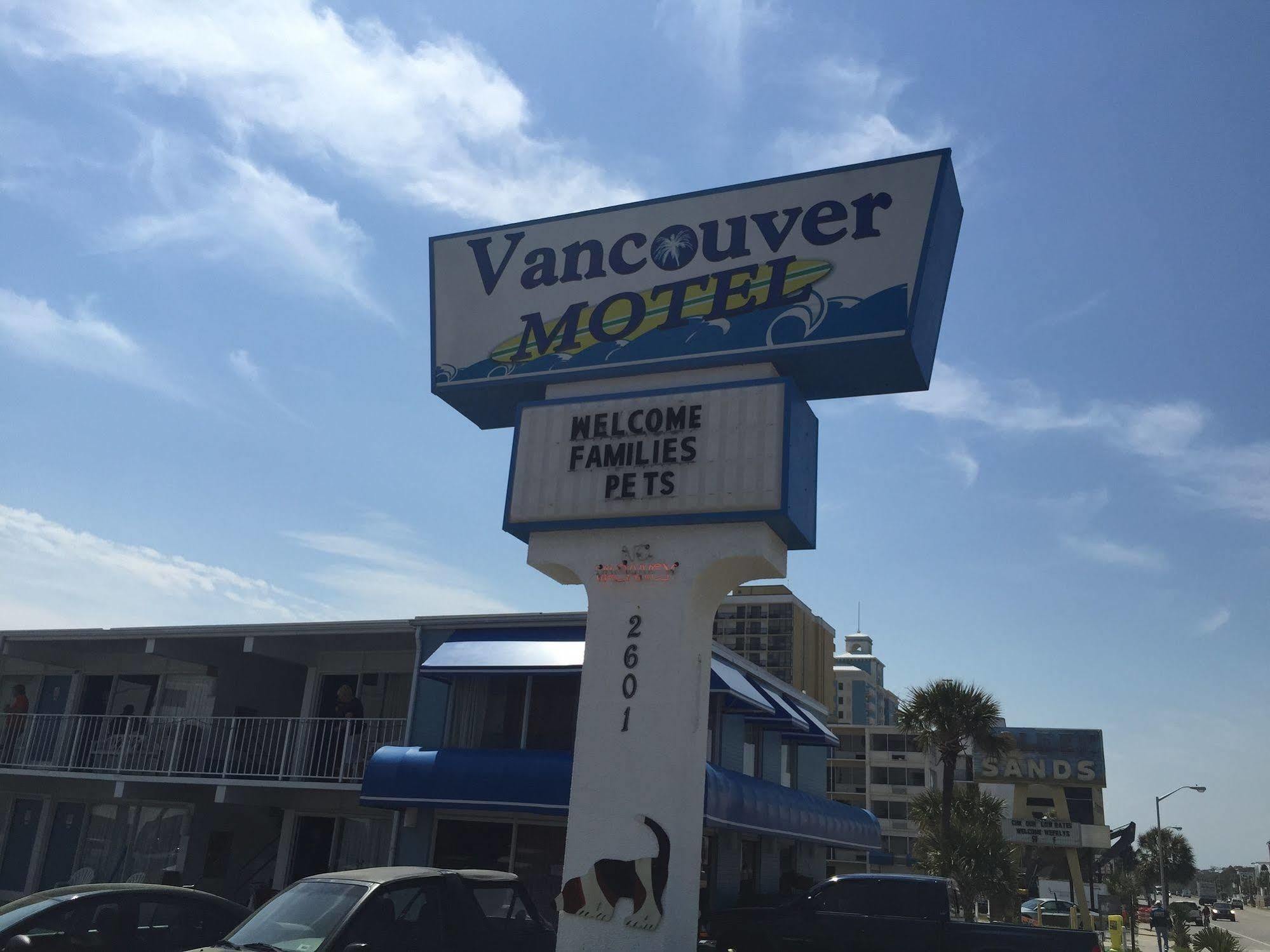 Vancouver Motel Мертл-Біч Екстер'єр фото